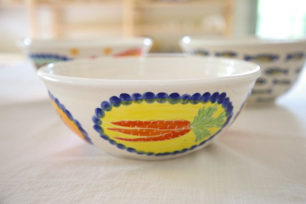Strawberry serving bowl