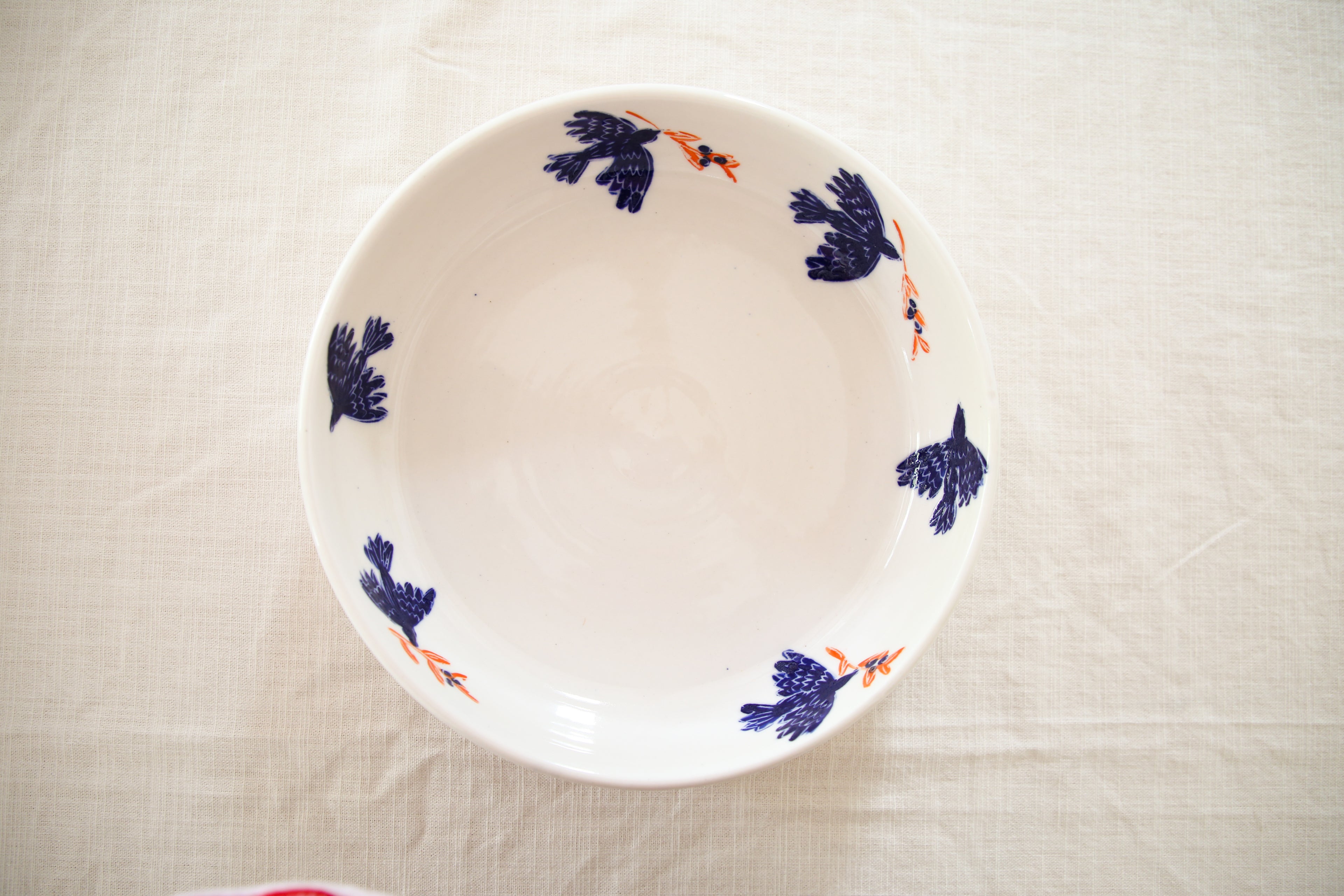 Bird serving dish
