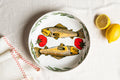 Brown Trout Serving Bowl