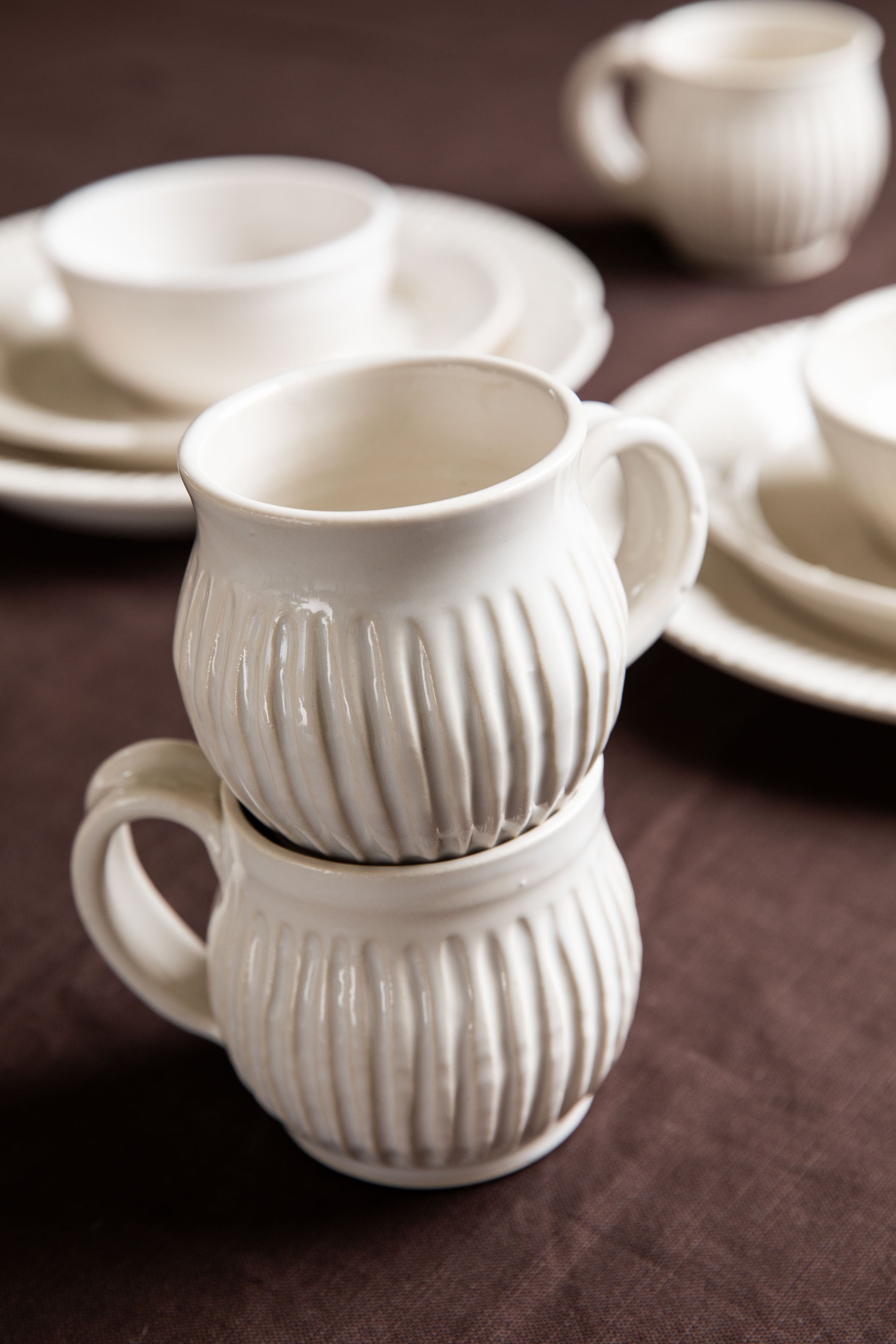 Ridged Mug
