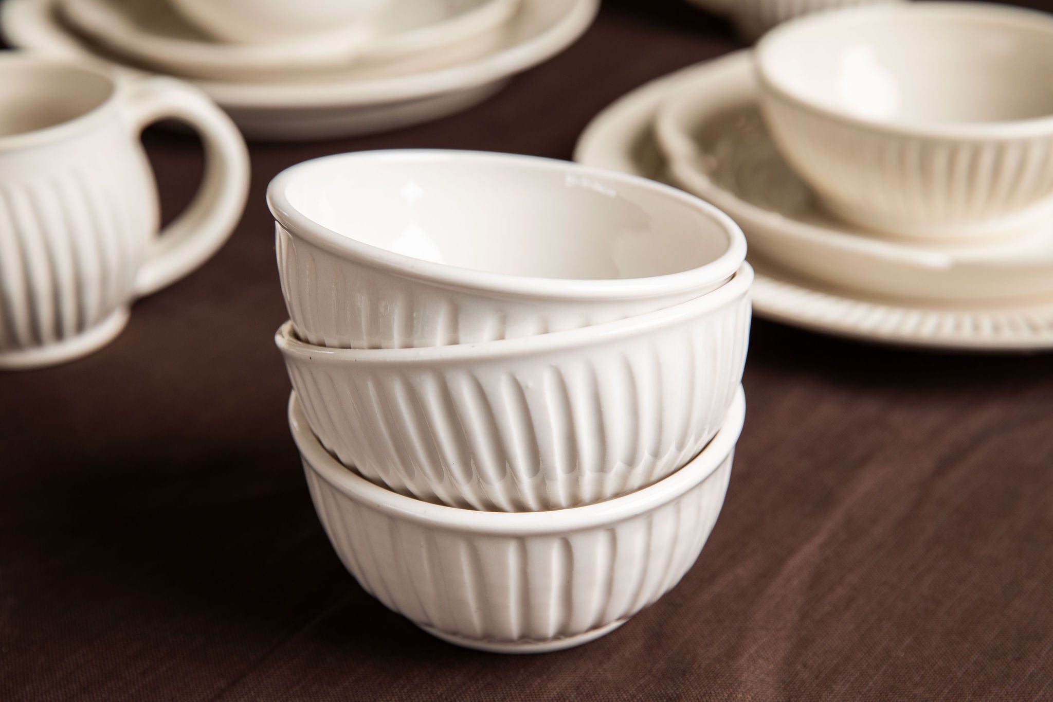Ridged Bowl
